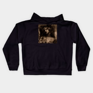 Vintage Beauty Kids Hoodie